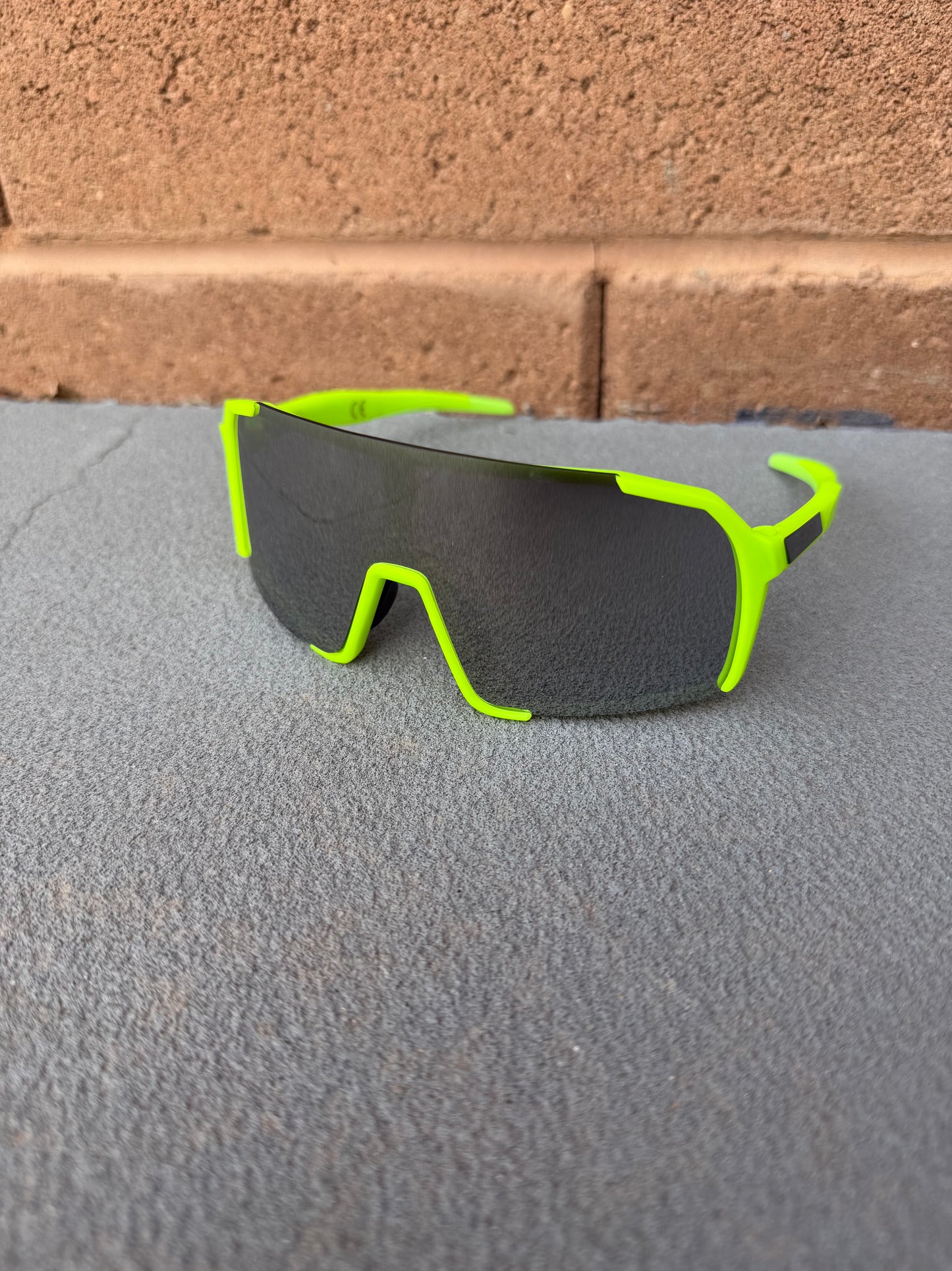 Green with gray